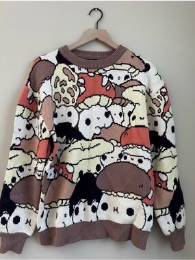 Abi Toads X Steady Hands Mushroom Sweater